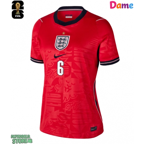 England Marc Guehi #6 Replika Udebanetrøje Dame VM 2026 Kortærmet